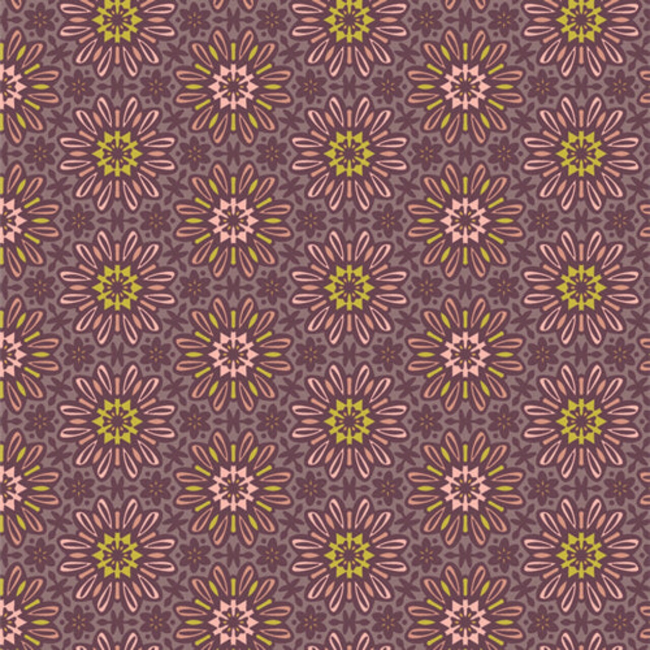 Fabric Art Gallery Radiant GeoBloom by the Quarter Yard SBC-GB-1012